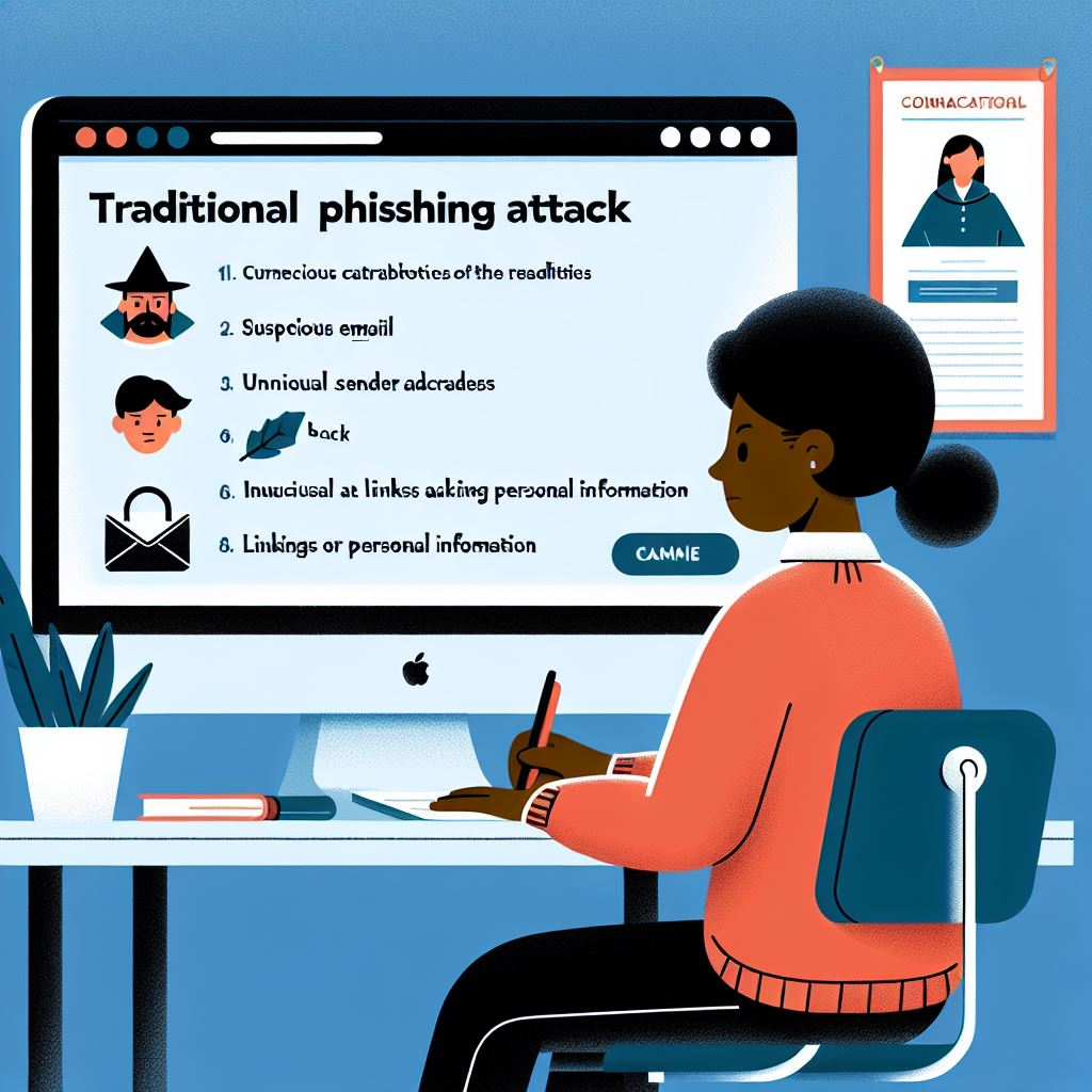 traditional phissing attack