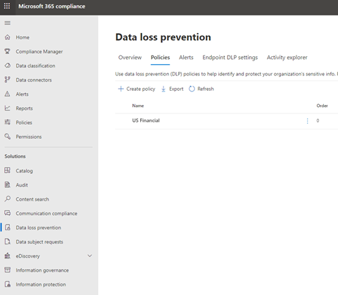 data loss prevention